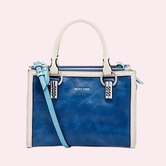 NWT Trina Turk Colorblock Bag - Picture 1 of 14